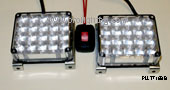 PLBG-FSH-236-WW LED флаш лампи за МПС - бели