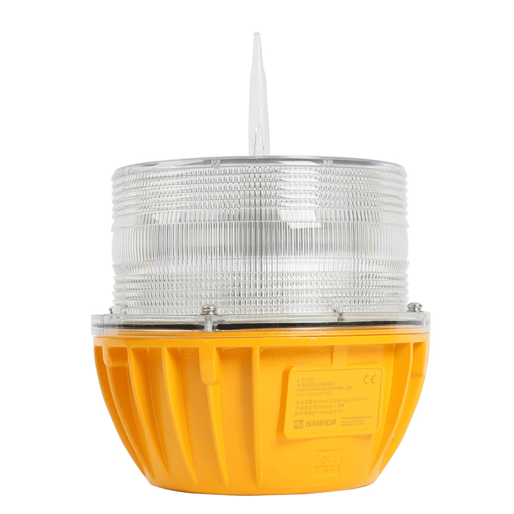 PLBG-SOL101R Соларна LED сигнална лампа за преградно самолетно известяване