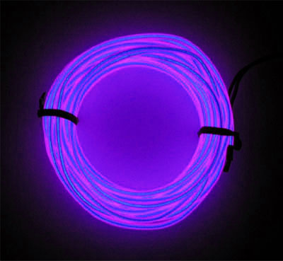 PLBG-ELW-5.0PURP Електролуминесцентен кабел, виолетов, Ф5.0