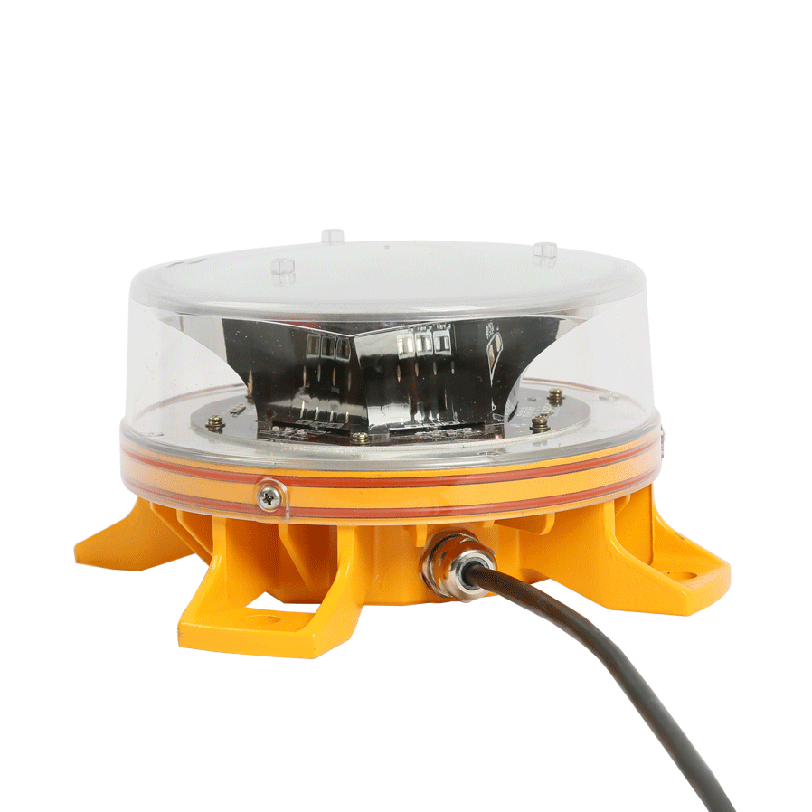 PLBG-OOM102 LED сигнална лампа за преградно самолетно известяване със среден интензитет