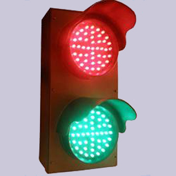 PLBG-TLRG-100-220 LED светофар, 100 мм, двусекционен