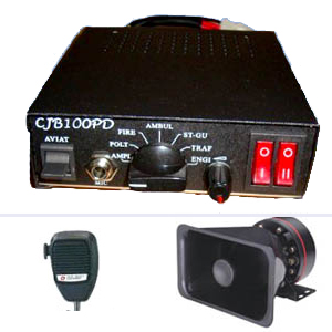 LBC-100W Ел. сирена с мишка и високоговорител